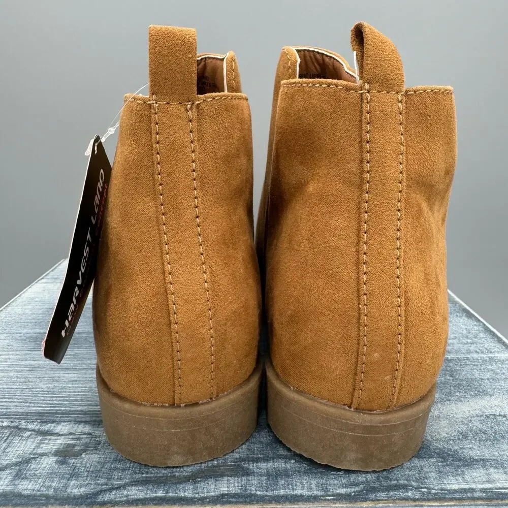 NEW Harvest Land Girl’s Ankle Boots Brown Size 5